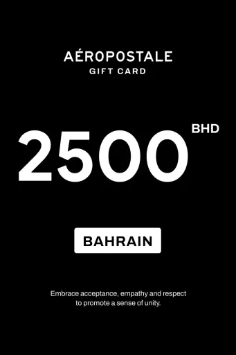 Aeropostale 2500 BHD Gift Card (Bahrain) - Digital Key