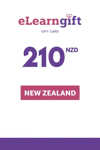 Product Image - eLearnGift 210 NZD Gift Card (New Zealand) - Digital Key