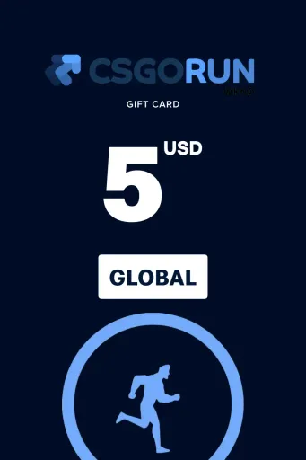 CSGORUN 5 USD Gift Card (Global) - Digital Key