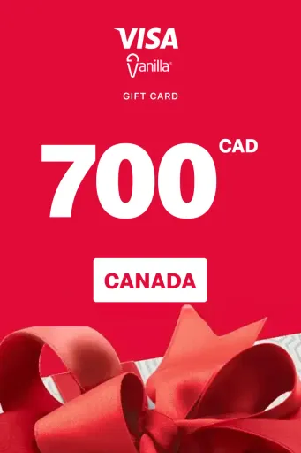 Vanilla Visa 700 CAD Gift Card (Canada) - Digital Key