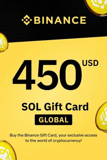 Binance (SOL) 450 USD Gift Card (Global) - Digital Key
