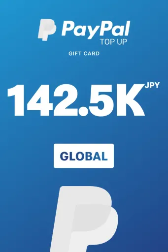 PayPal Instant Top Up 142500 JPY Gift Card (Global) - Digital Key