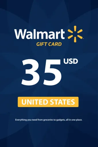 Walmart 35 USD Gift Card (United States) - Digital Key
