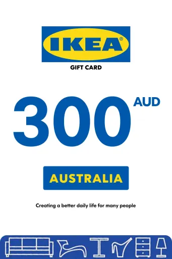 IKEA 300 AUD Gift Card (Australia) - Digital Key
