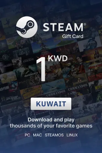 Steam Wallet 1 KWD Gift Card (Kuwait) - Digital Key