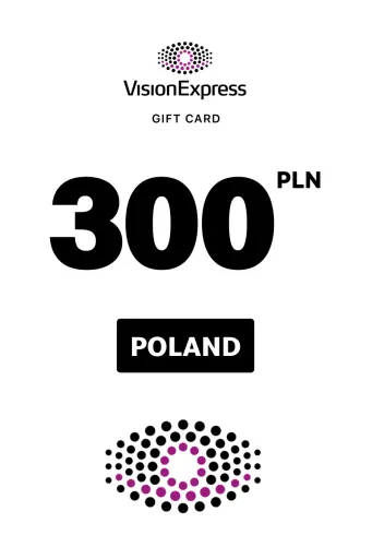 Vision Express 300 PLN Gift Card (Poland) - Digital Key