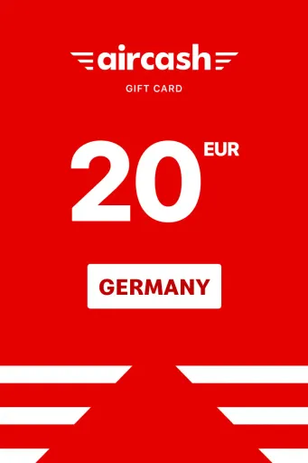 AirCash 20 EUR Gift Card (Germany) - Digital Key