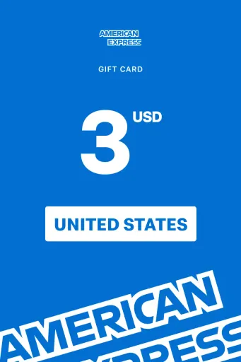 American Express 3 USD Gift Card (United States) - Digital Key