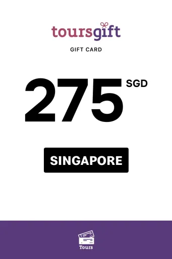 Tours Gift 275 SGD Gift Card (Singapore) - Digital Key