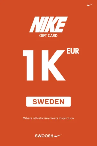 Nike 1000 EUR Gift Card (Sweden) - Digital Key