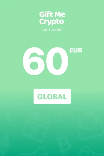 Gift Me Crypto 60 EUR Gift Card (Global) - Digital Key