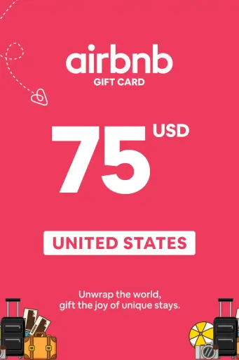 Airbnb 75 USD Gift Card (United States) - Digital Key