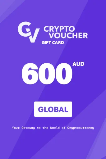 Crypto Voucher 600 AUD Gift Card (Global) - Digital Key