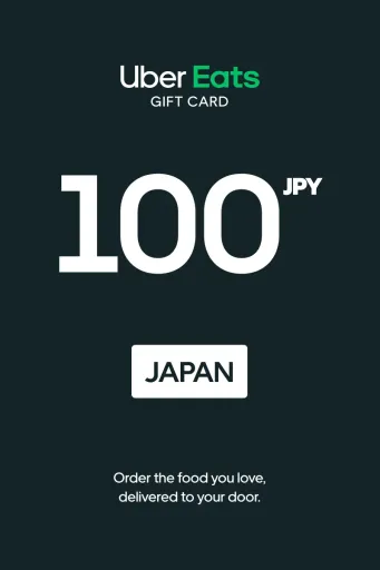 Uber Eats 100 JPY Gift Card (Japan) - Digital key