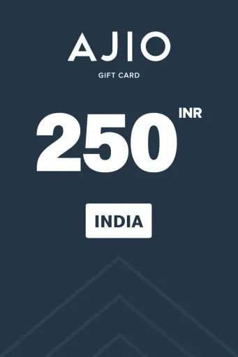 Product Image - AJIO 250 INR Gift Card (India) - Digital Key