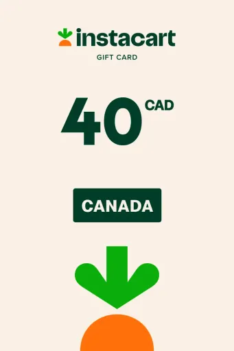 Instacart 40 CAD Gift Card (Canada) - Digital Key