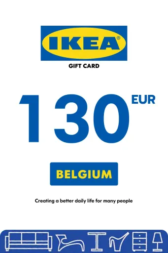 IKEA 130 EUR Gift Card (Belgium) - Digital Key