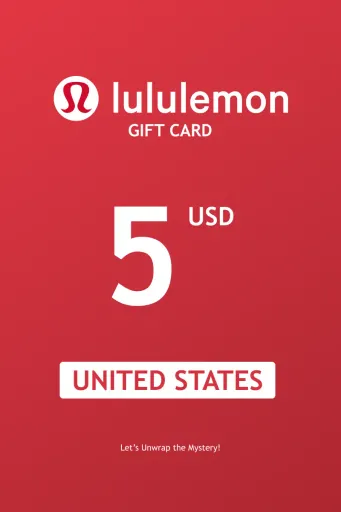 Lululemon 5 USD Gift Card (United States) - Digital Key