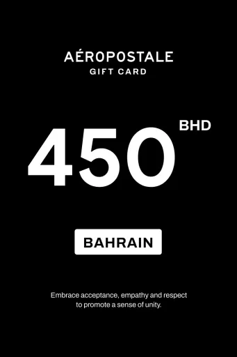 Aeropostale 450 BHD Gift Card (Bahrain) - Digital Key