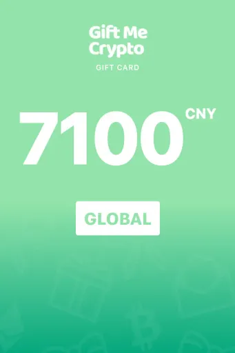 Gift Me Crypto 7100 CNY Gift Card (Global) - Digital Key
