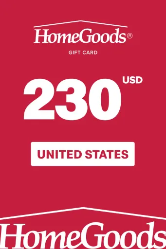 Homegoods 230 USD Gift Card (United States) - Digital Key