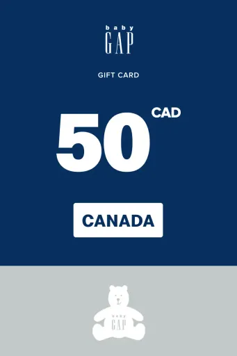 babyGap 50 CAD Gift Card (Canada) - Digital Key