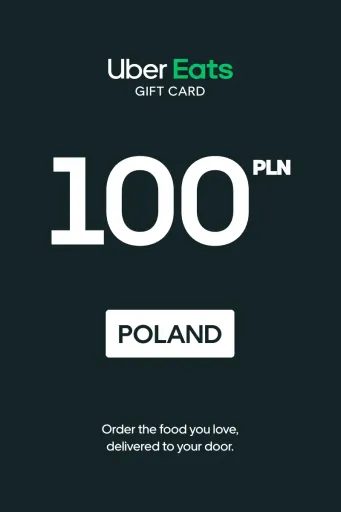 Uber Eats 100 PLN Gift Card (Poland) - Digital key