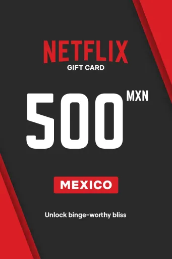 Netflix 500 MXN Gift Card (Mexico) - Digital Key