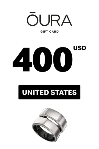 Oura Ring 400 USD Gift Card (United States) - Digital Key