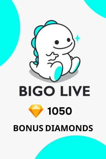 Bigo Live - 1050 Diamonds (MENA) - Digital Key