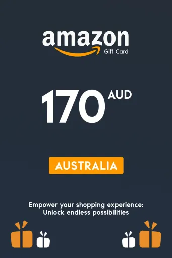 Amazon 170 AUD Gift Card (Australia) - Digital Key