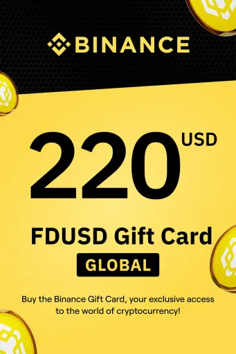 Binance (FDUSD) 220 USD Gift Card (Global) - Digital Key