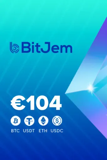 BitJem (ETH) 104 EUR Crypto Gift Card (Global) - Digital Key