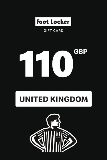 Foot Locker 110 GBP Gift Card (United Kingdom) - Digital Key