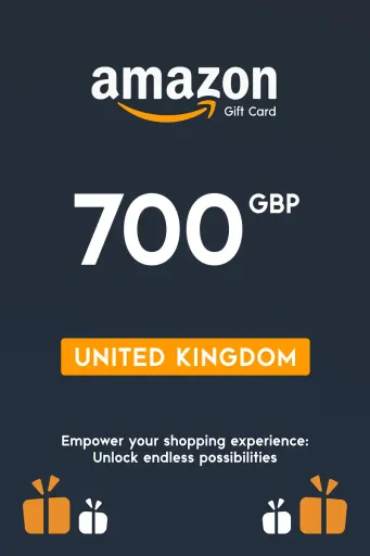 Amazon 700 GBP Gift Card (United Kingdom) - Digital Key