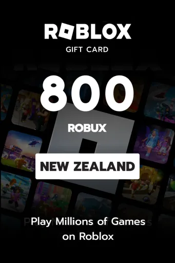Roblox 800 Robux (New Zealand) - Digital Key
