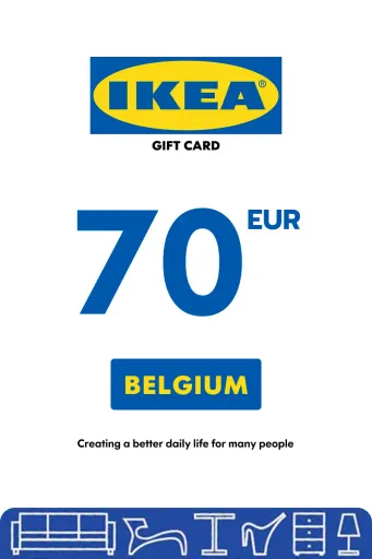 IKEA 70 EUR Gift Card (Belgium) - Digital Key