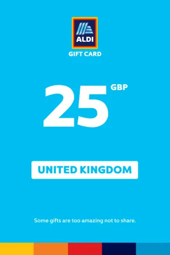 ALDI 25 GBP Gift Card (United Kingdom) - Digital Key