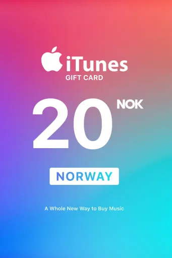 Apple iTunes 20 NOK Gift Card (Norway) - Digital Key
