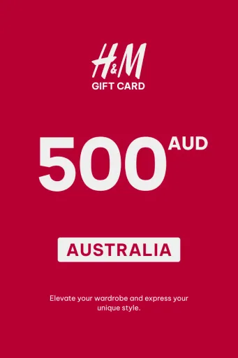 H&M 500 AUD Gift Card (Australia) - Digital Key