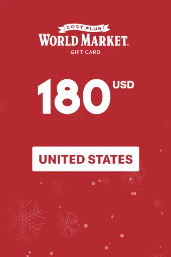Cost Plus World Market 180 USD Gift Card (United States) - Digital Key