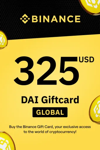 Binance (DAI) 325 USD Gift Card (Global) - Digital Key