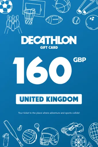 Decathlon 160 GBP Gift Card (United Kingdom) - Digital Key
