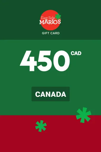 Product Image - East Side Mario's 450 CAD Gift Card (Canada) - Digital Key