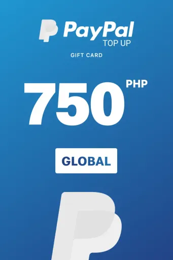 PayPal Instant Top Up 750 PHP Gift Card (Global) - Digital Key