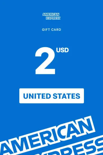 American Express 2 USD Gift Card (United States) - Digital Key