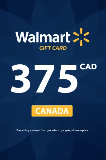 Walmart 375 CAD Gift Card (Canada) - Digital Key
