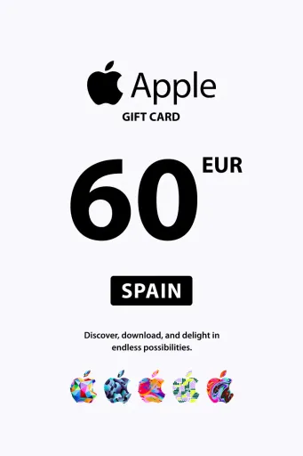 Apple 60 EUR Gift Card (Spain) - Digital Key