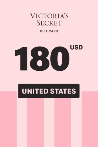 Victoria's Secret 180 USD Gift Card (United States) - Digital Key