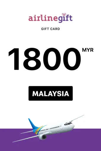 Airline Gift 1800 MYR Gift Card (Malaysia) - Digital Key